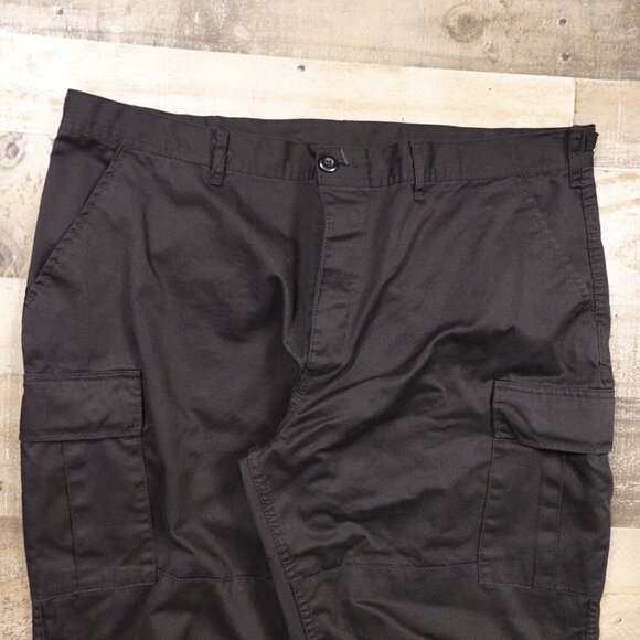 Rothco BDU Tactical Cargo Pants - Black - Men's Size XL Regular - Picture 2 of 12